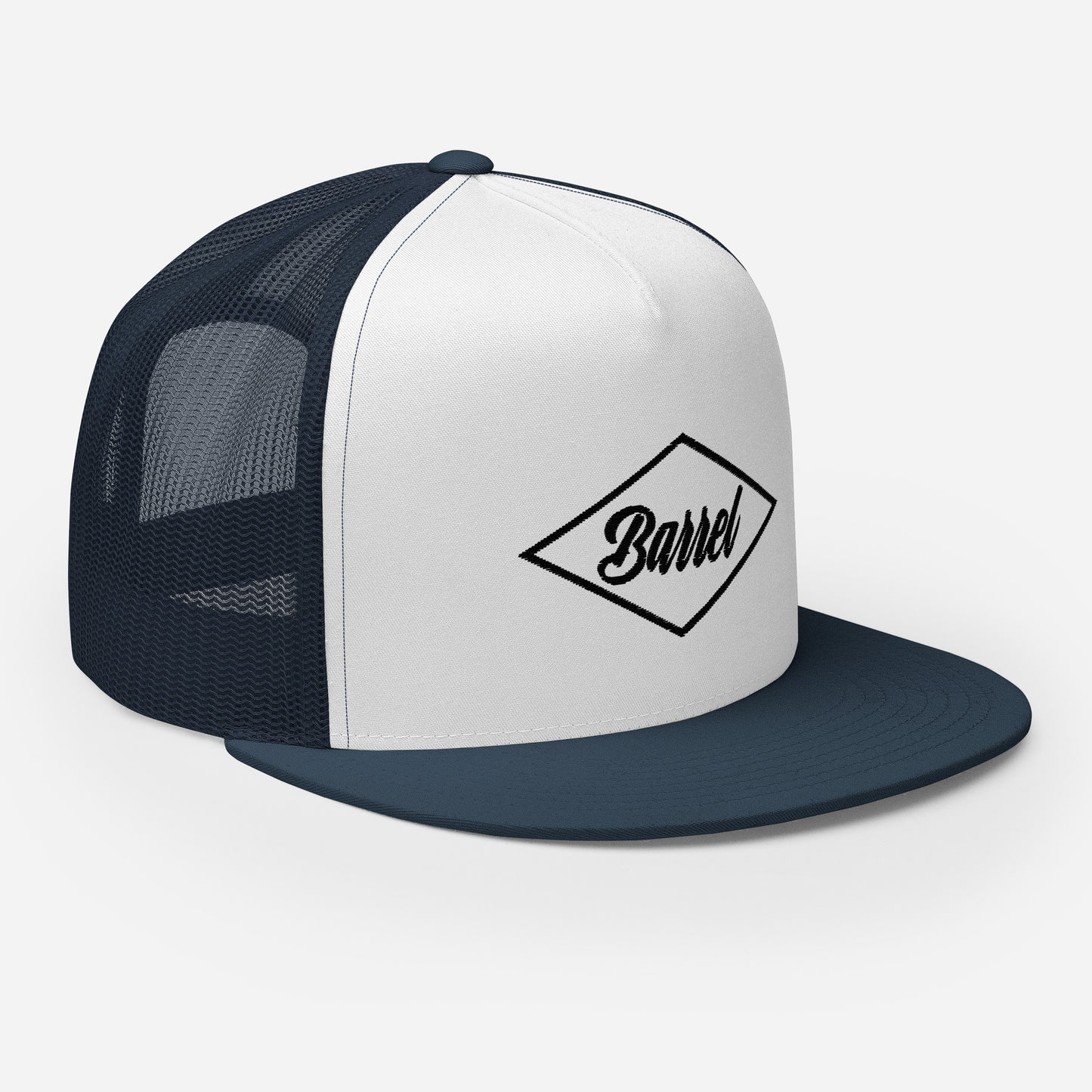 Gorra Barrel tipo trucker Bordado