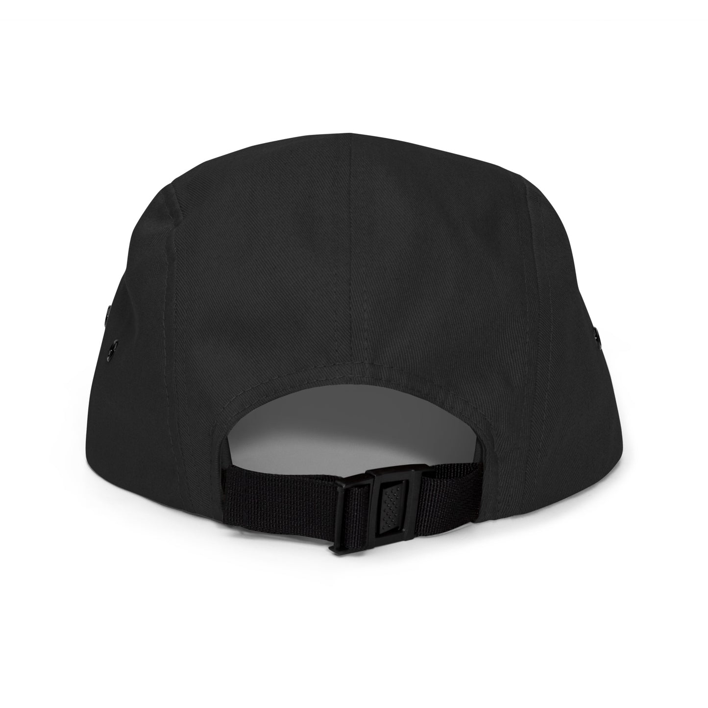 Gorra de cinco paneles Barrel negro