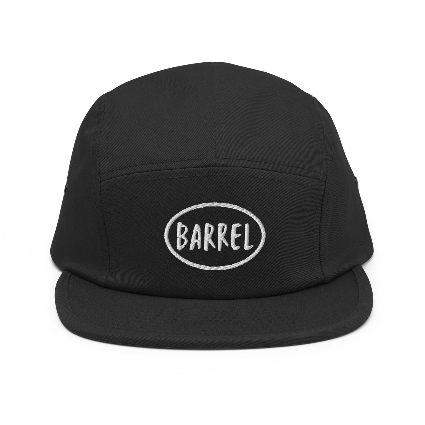 Gorra Barrel cinco paneles bordado