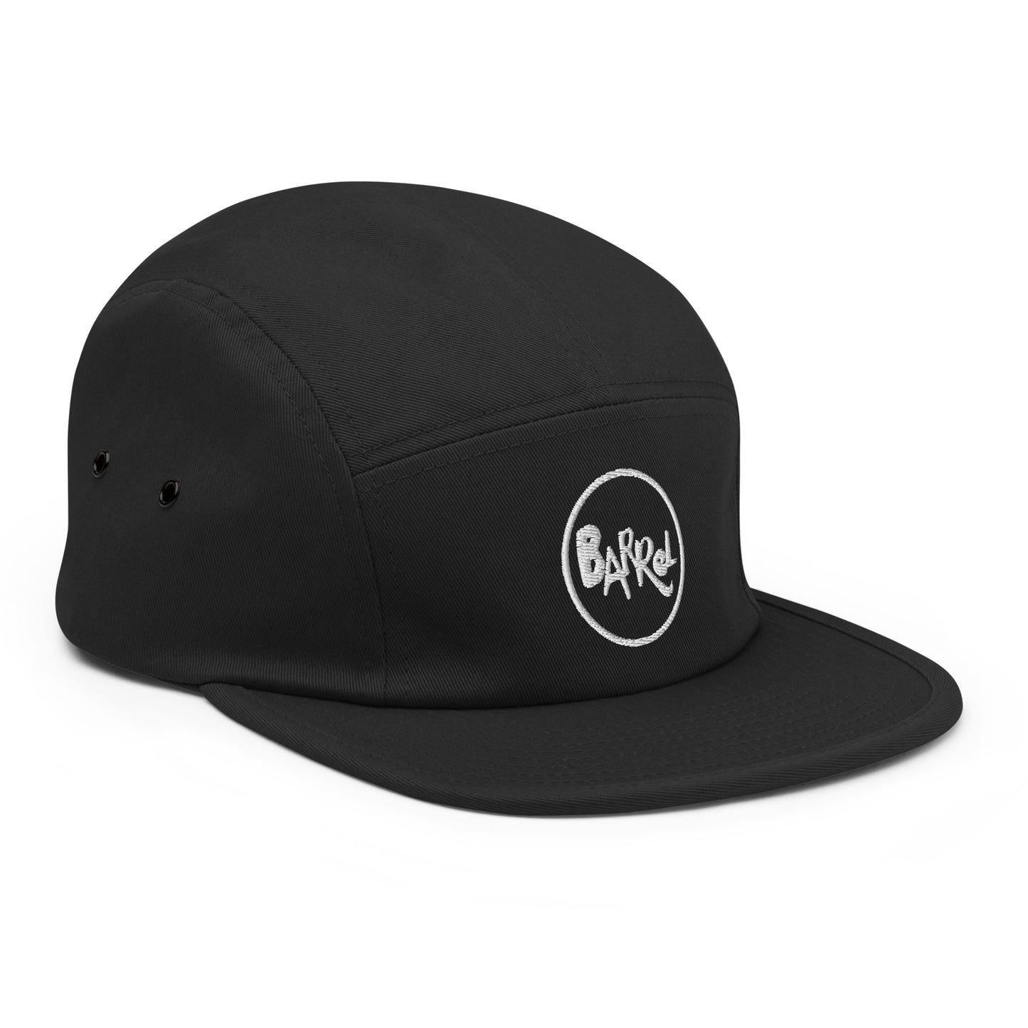 Gorra Barrel de cinco paneles bordado