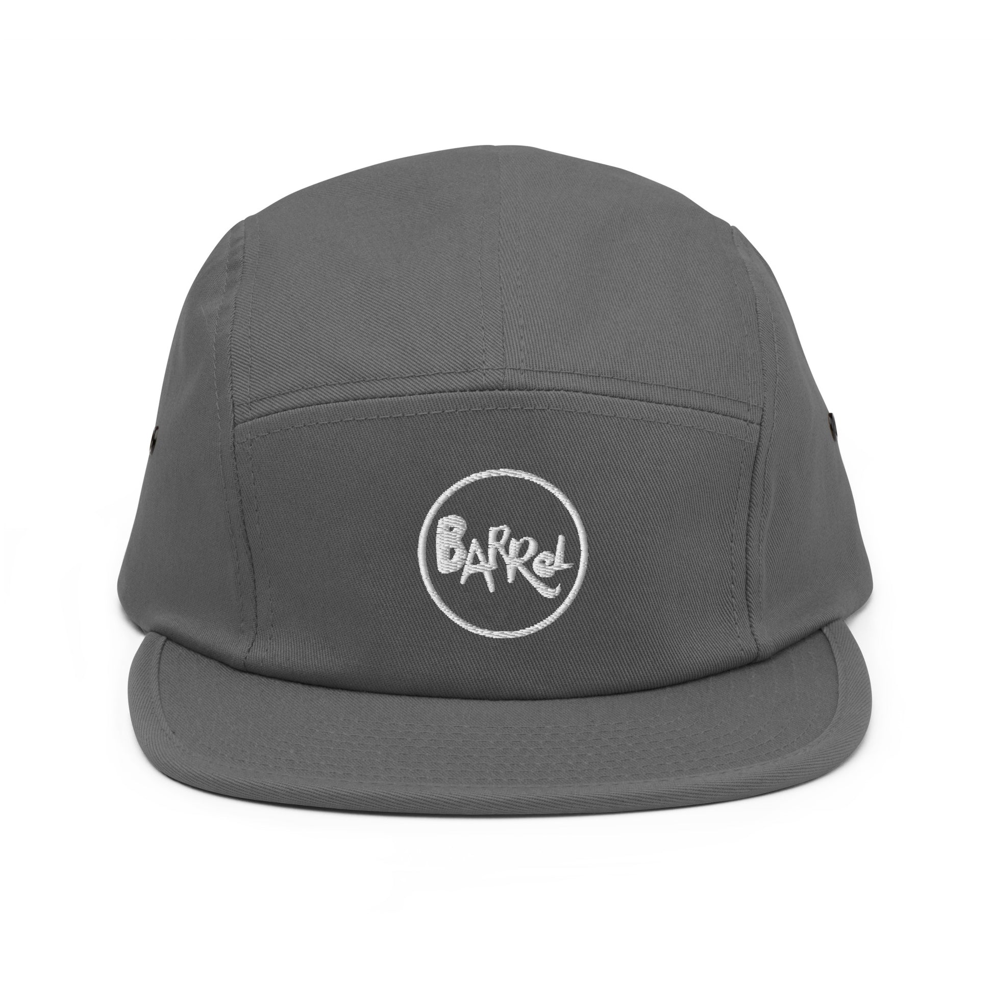 Gorra Barrel de cinco paneles bordado