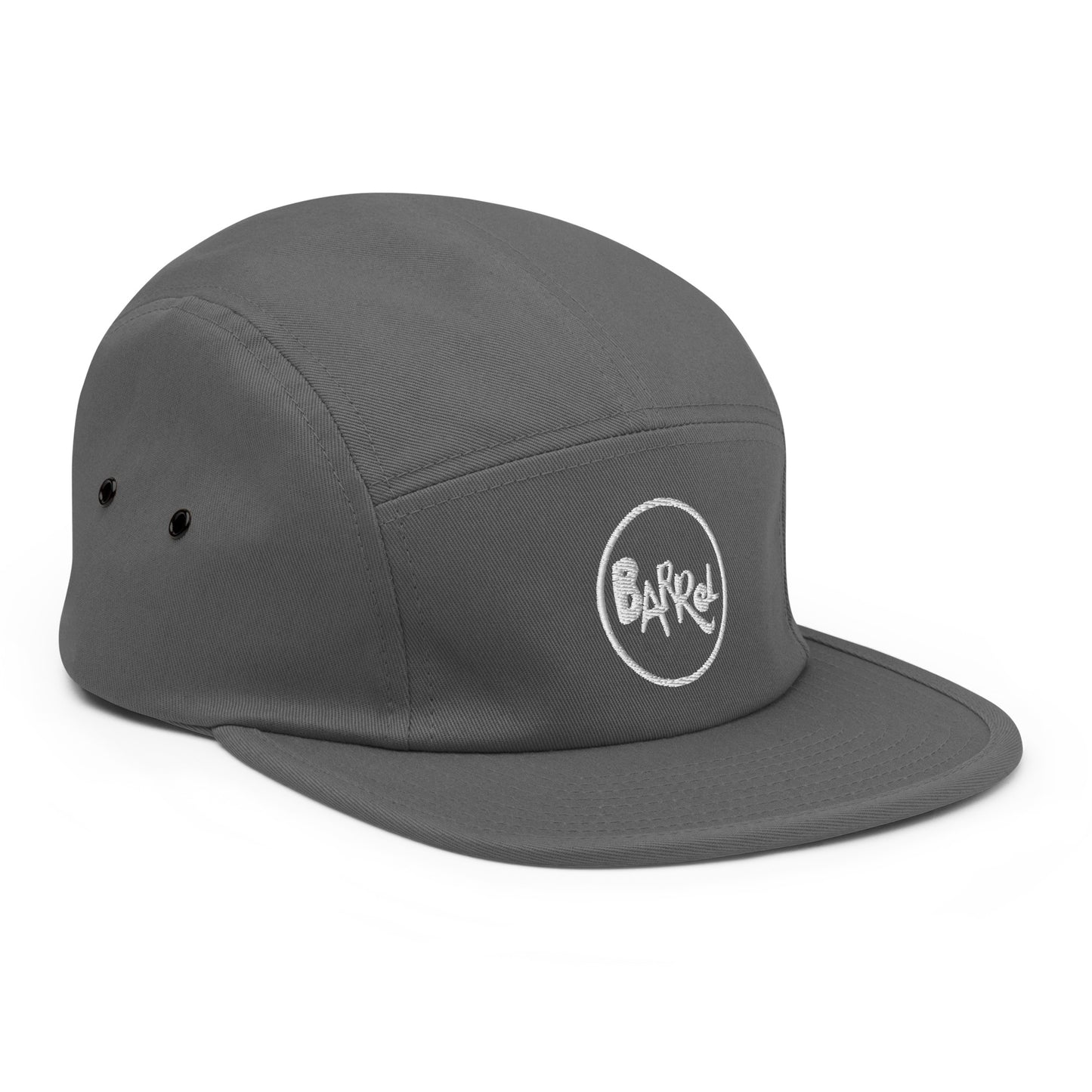 Gorra Barrel de cinco paneles bordado