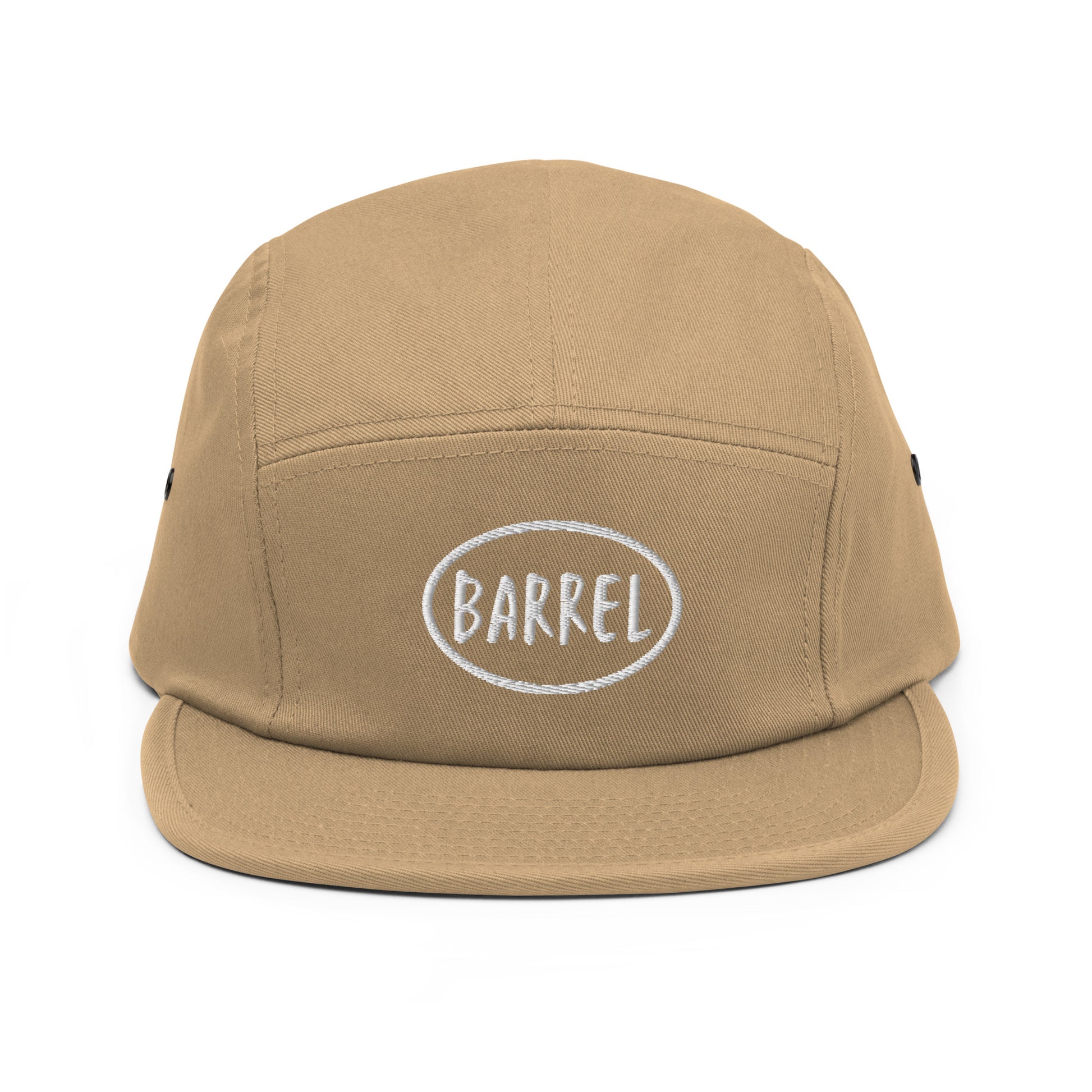 Gorra Barrel cinco paneles bordado