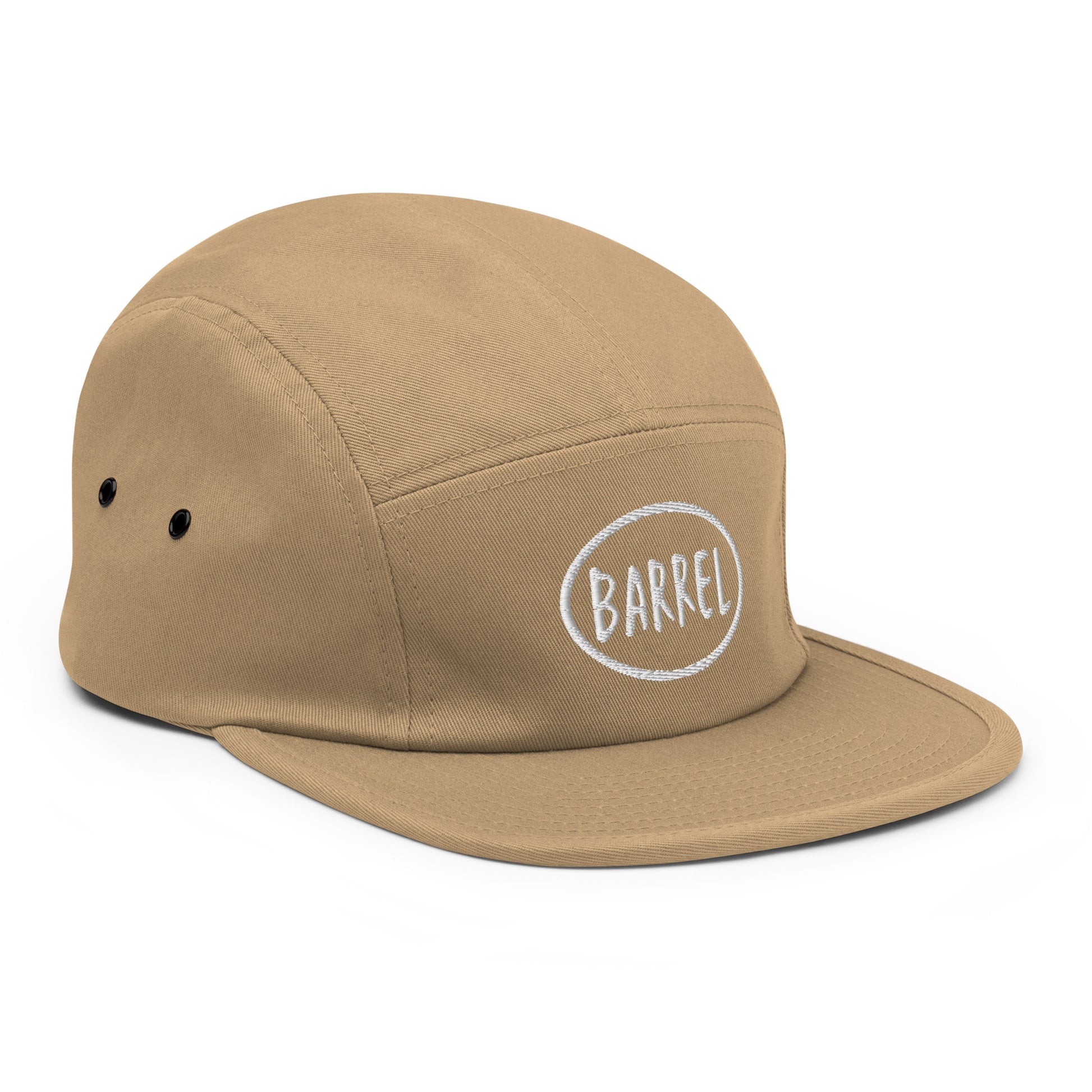 Gorra Barrel cinco paneles bordado