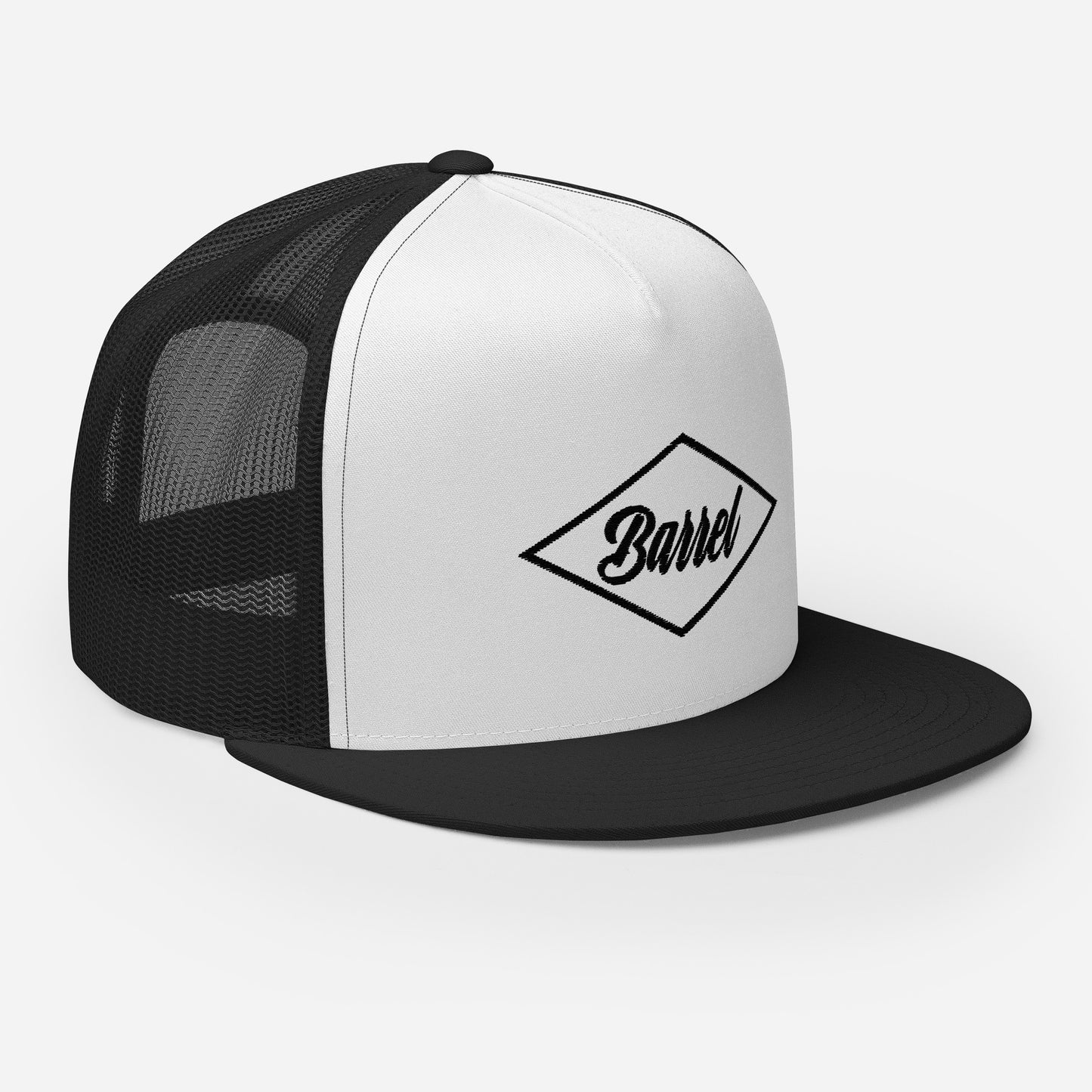 Gorra Barrel  tipo trucker Bordado