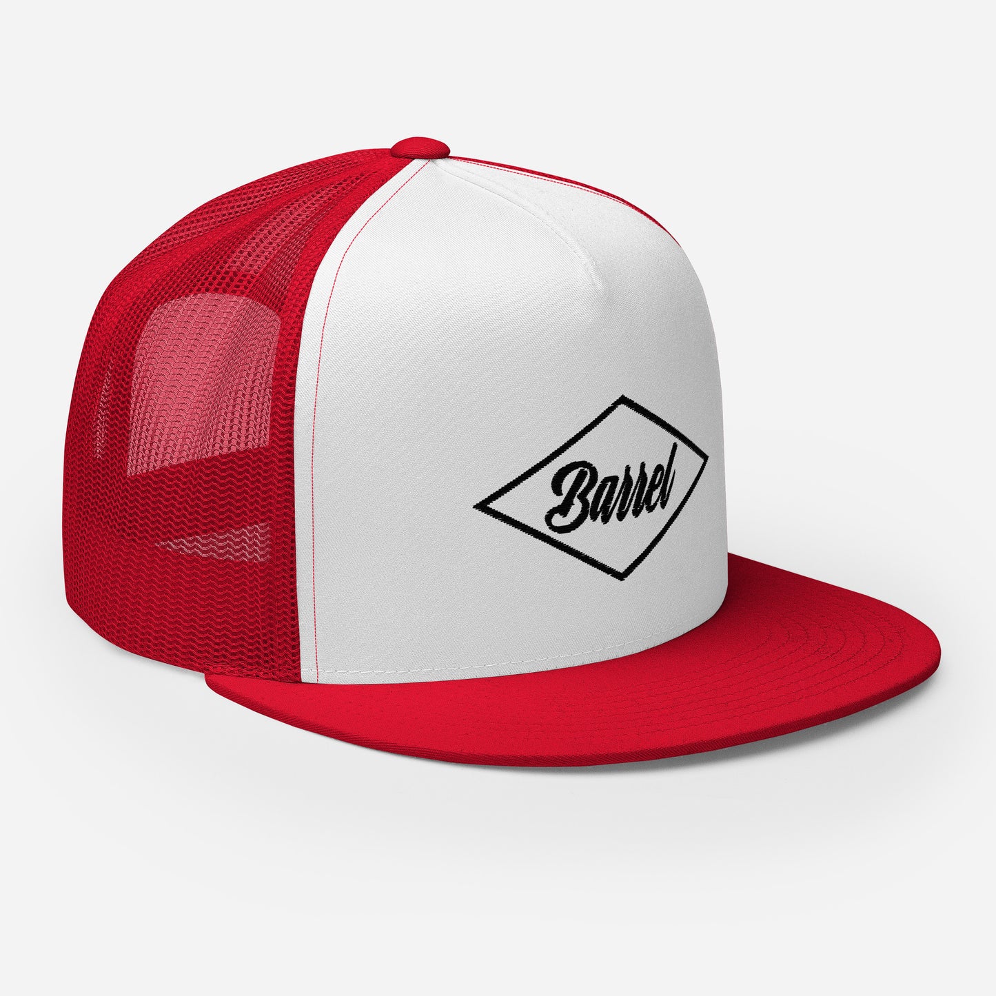 Gorra Barrel  tipo trucker Bordado