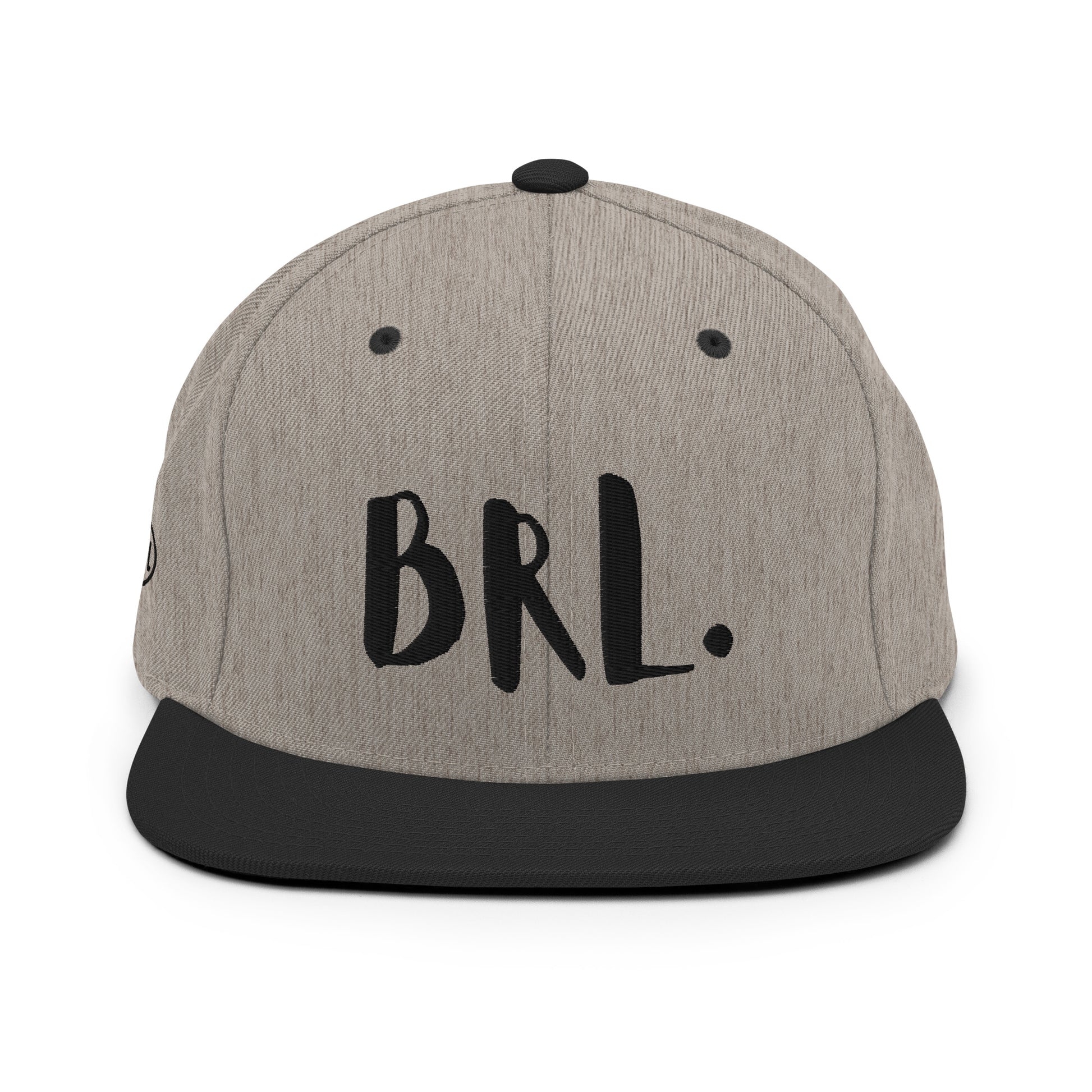 Gorra snapback Barrel bordado logo lateral