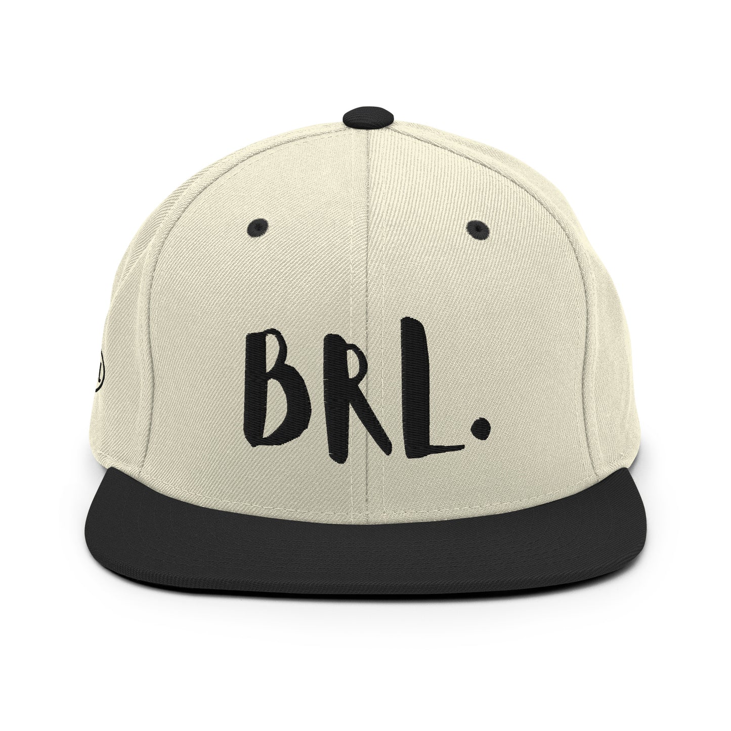 Gorra snapback Barrel bordado logo lateral