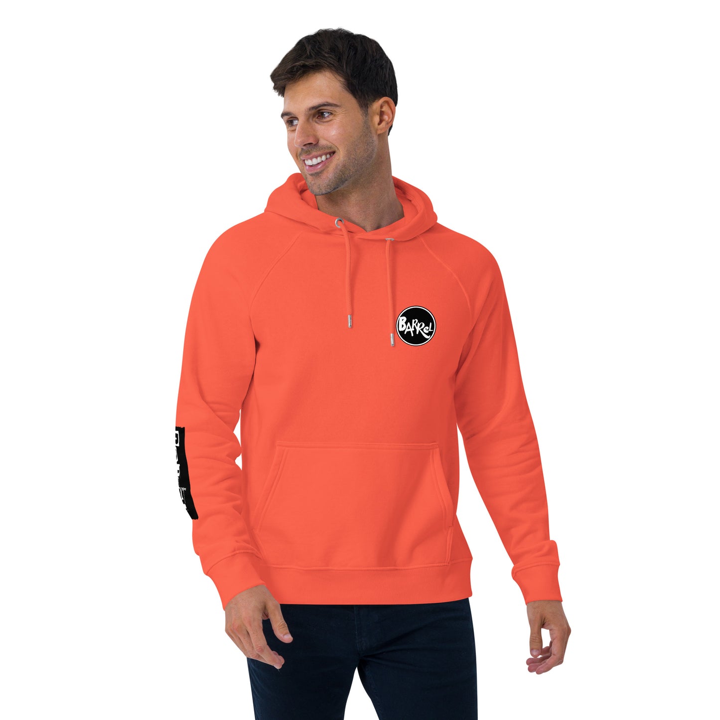 Sudadera con capucha Barrel eco unisex