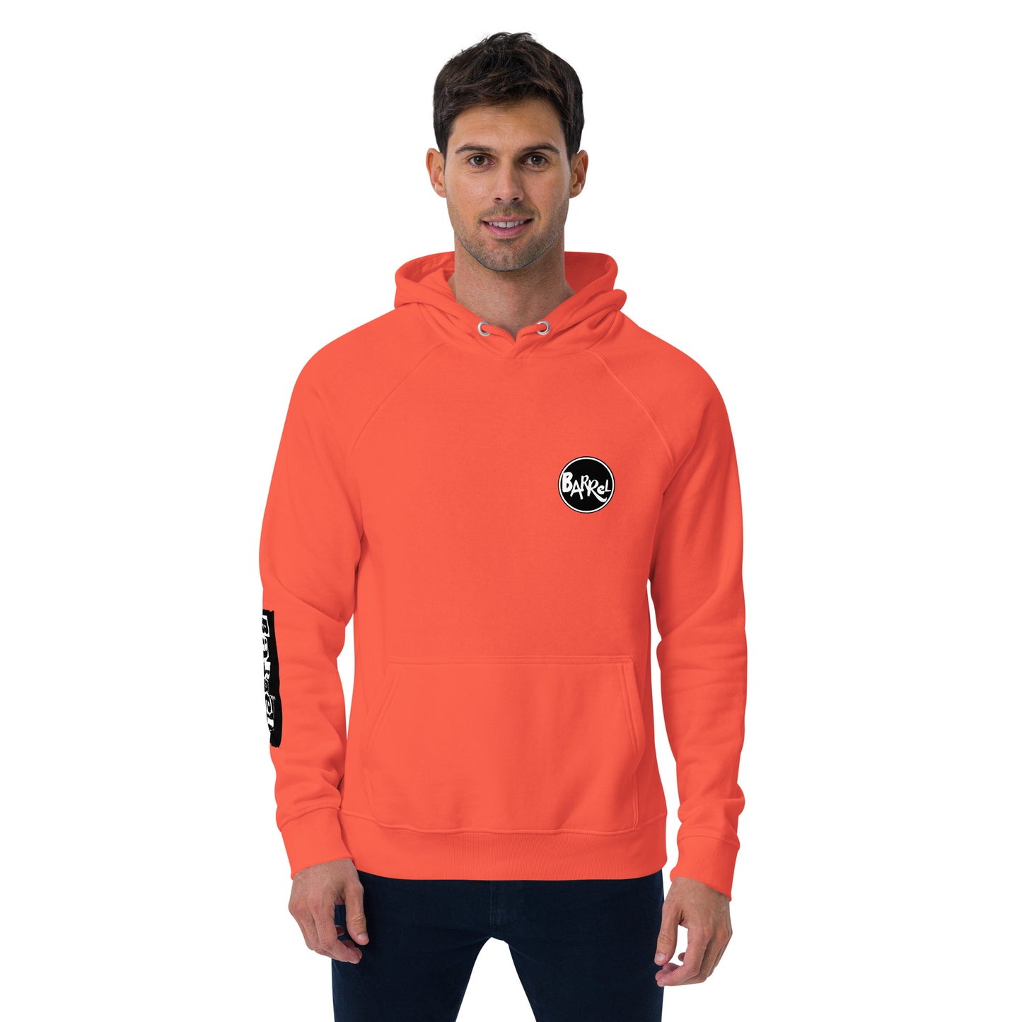 Sudadera con capucha Barrel eco unisex